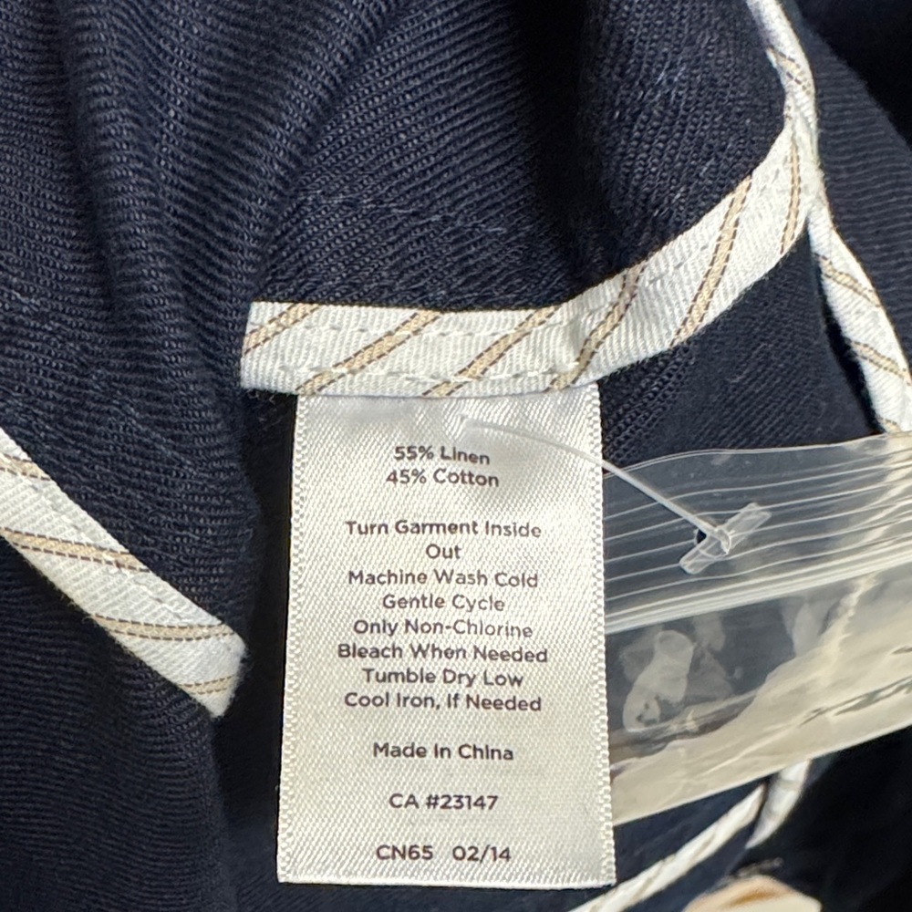 Talbots Dark Navy Utility Jacket for Women - Picture 9 of 10